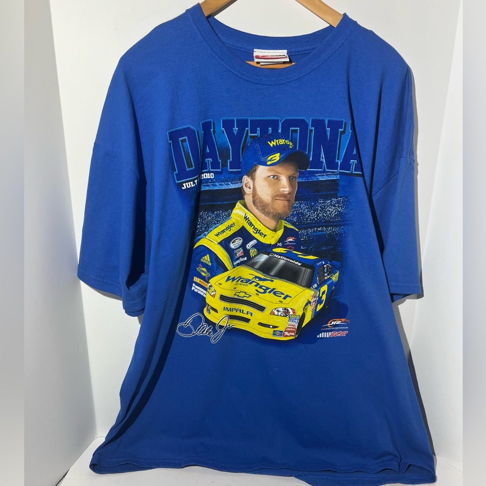 Dale‎ Earnhardt Junior 2010 Daytona NASCAR shirt 2XL